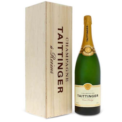 Champagne TAITTINGER Brut Prestige - Jéroboam 3l caisse bois