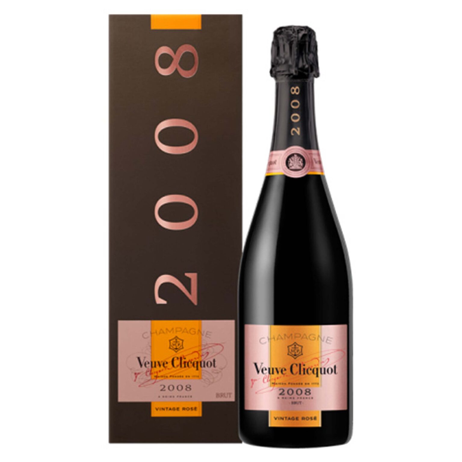 Champagne Veuve Clicquot Vintage Rosé 2008 Bouteille 75cl étui | Reims