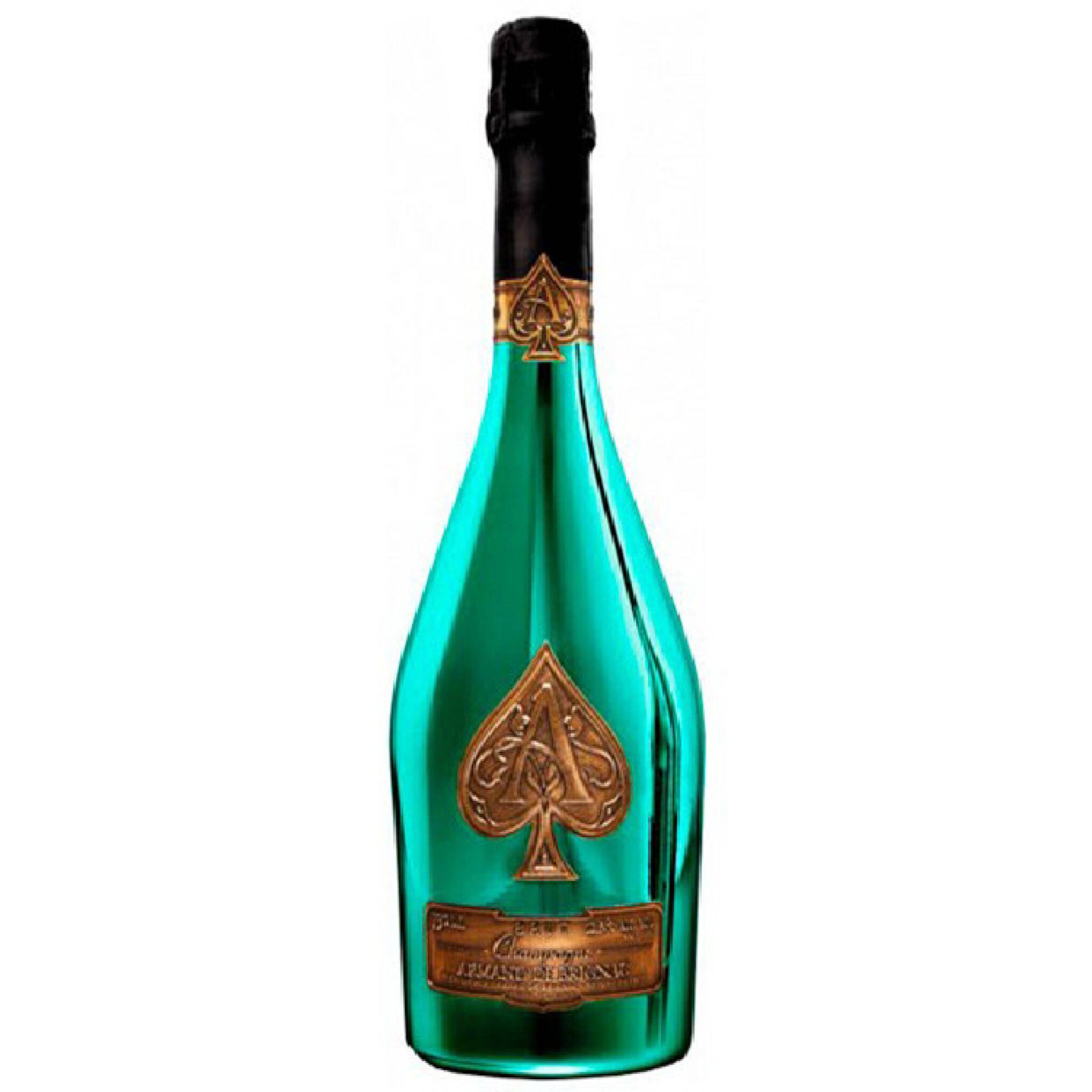 Champagne Armand De Brignac Green Collector Bouteille Cl