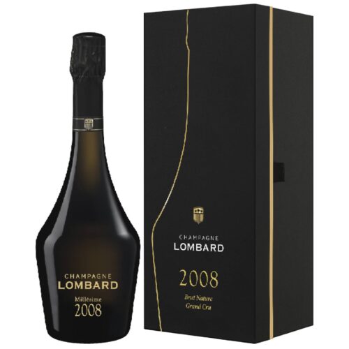 Champagne LOMBARD ~ Brut Nature Millésime 2008 ~ Bouteille