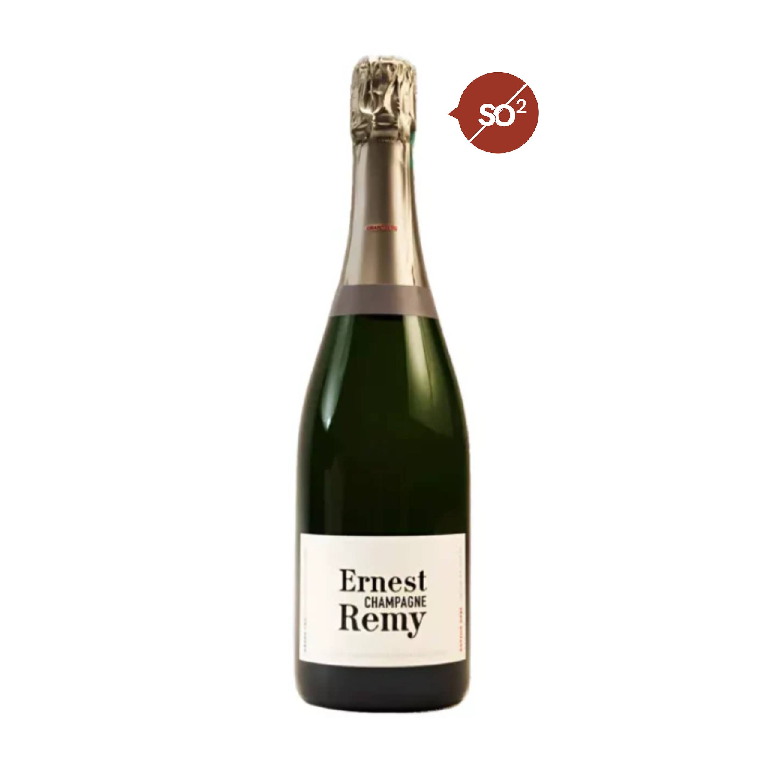 Champagne ERNEST REMY ~ Blanc de Noirs 0 dosage 0 sulfite ~ Bouteille