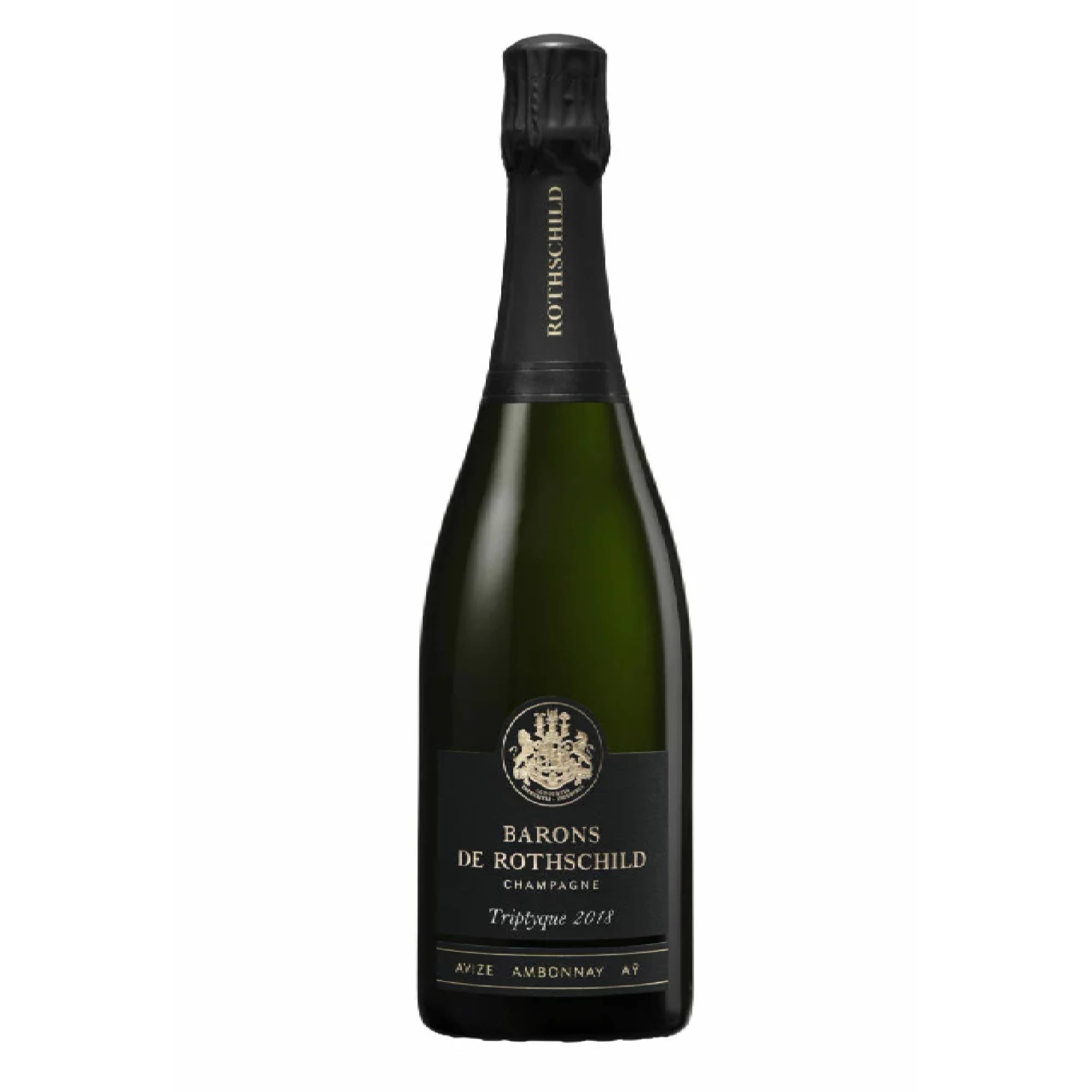 Champagne BARONS DE ROTHSCHILD ~ Triptyque 2018 ~ Bouteille