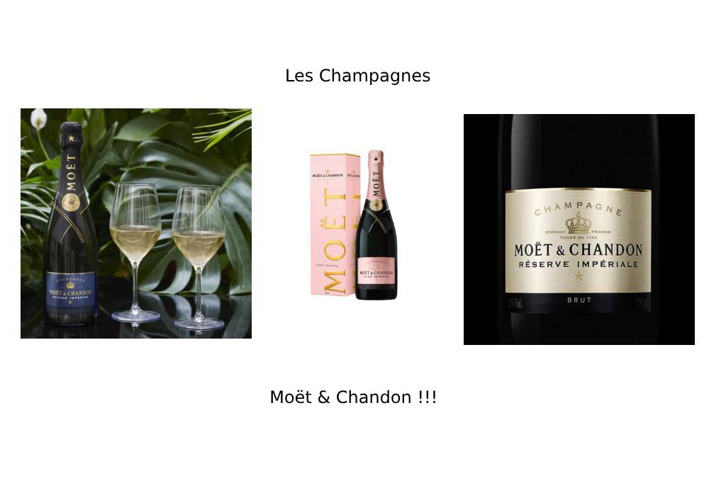 Les Champagnes Moët & Chandon