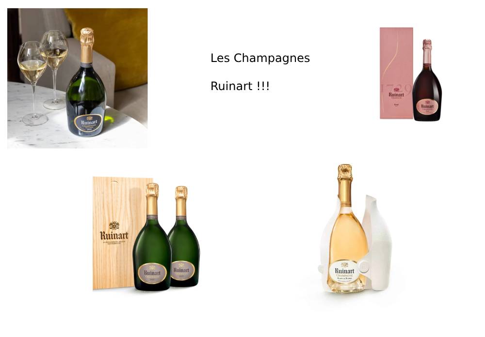 Les Champagnes Ruinart