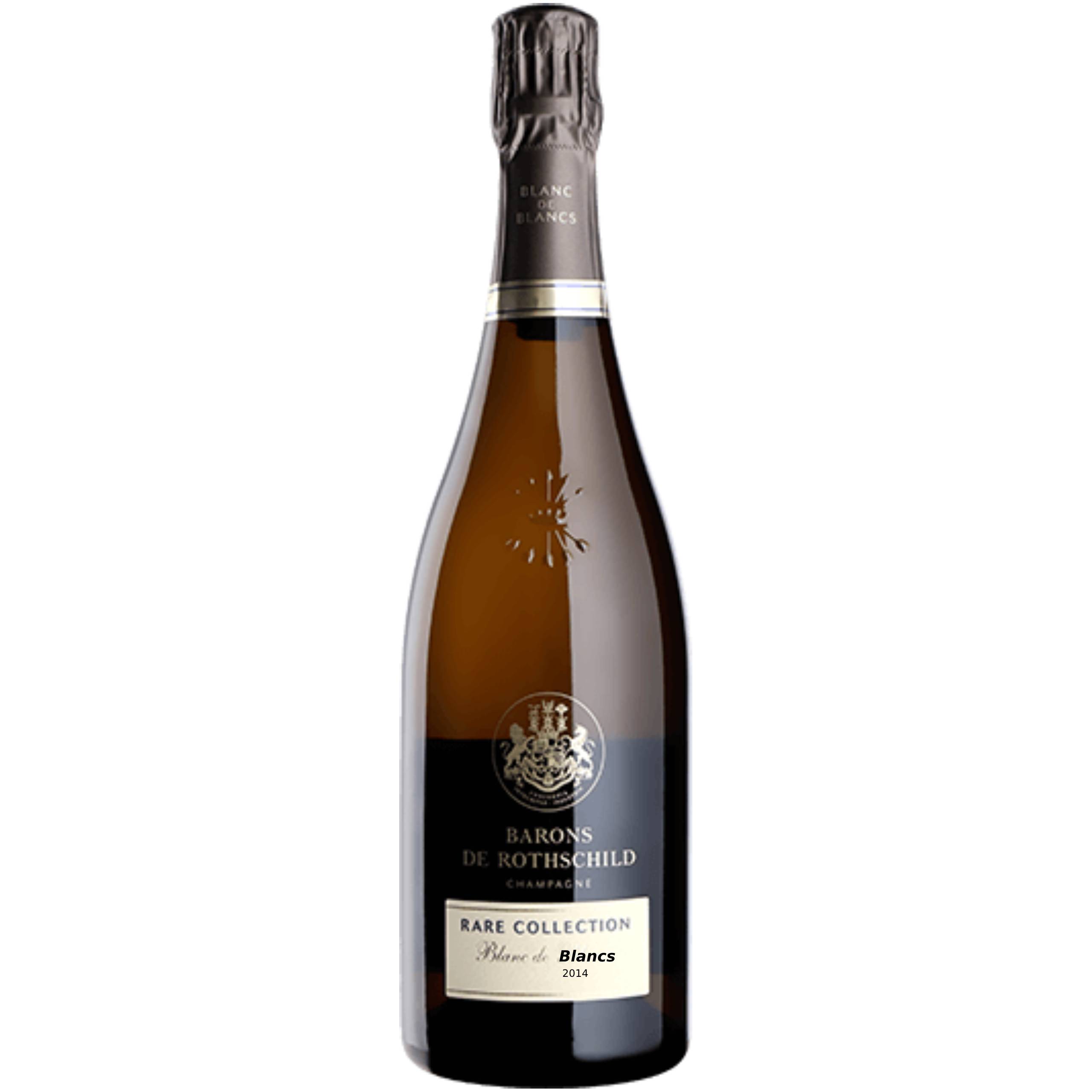 Champagne BARONS DE ROTHSCHILD ~ Rare Collection 2014 Blanc De Blancs ~ Bouteille