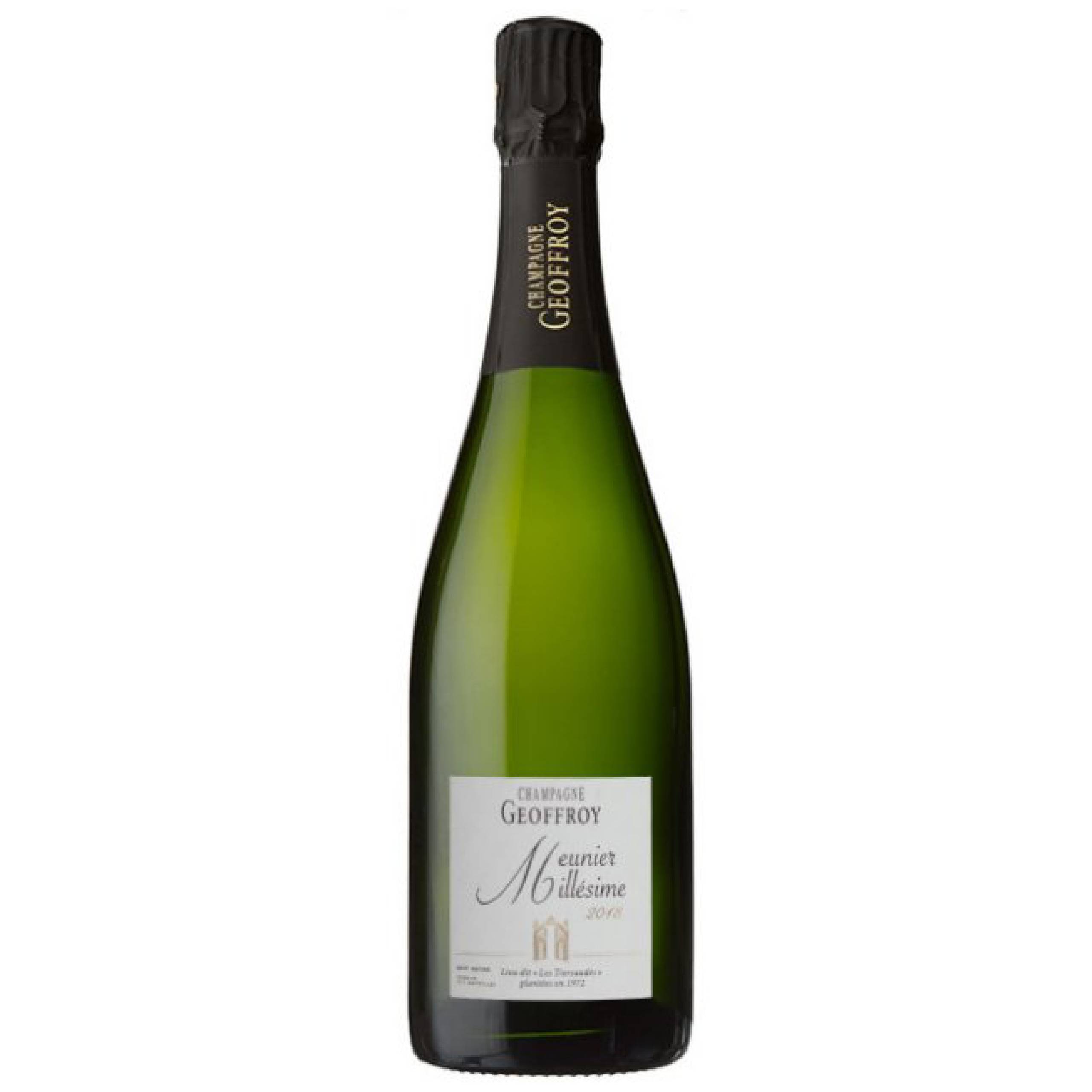 Champagne GEOFFROY ~ Tiersaudes Meunier 2018 ~ Bouteille