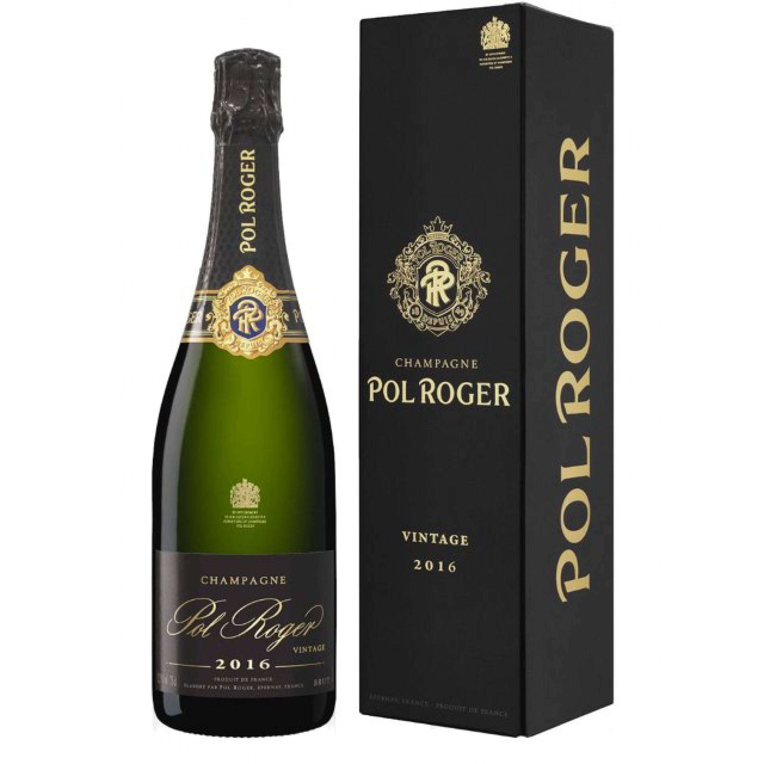 Champagne POL ROGER ~ Brut Vintage 2016 ~ Bouteille