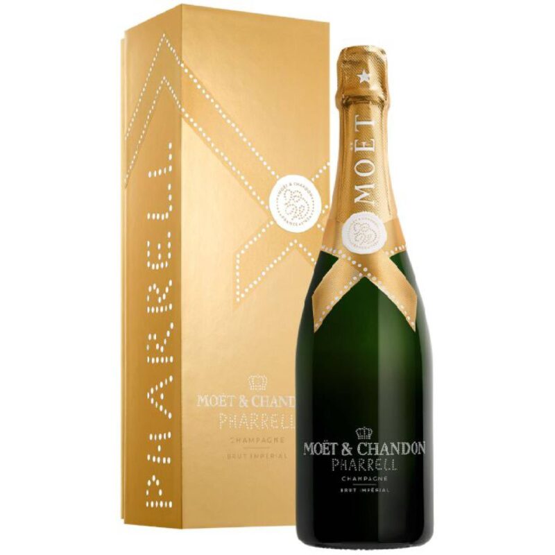 Champagne MOET & CHANDON ~ Brut Impérial Pharrell Williams "Or" ~ Bouteille