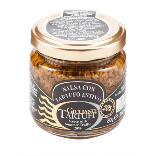 Sauce à la Truffe d'été 20% Giuliano Tartufi ~ Pot en verre ~ 80 gr
